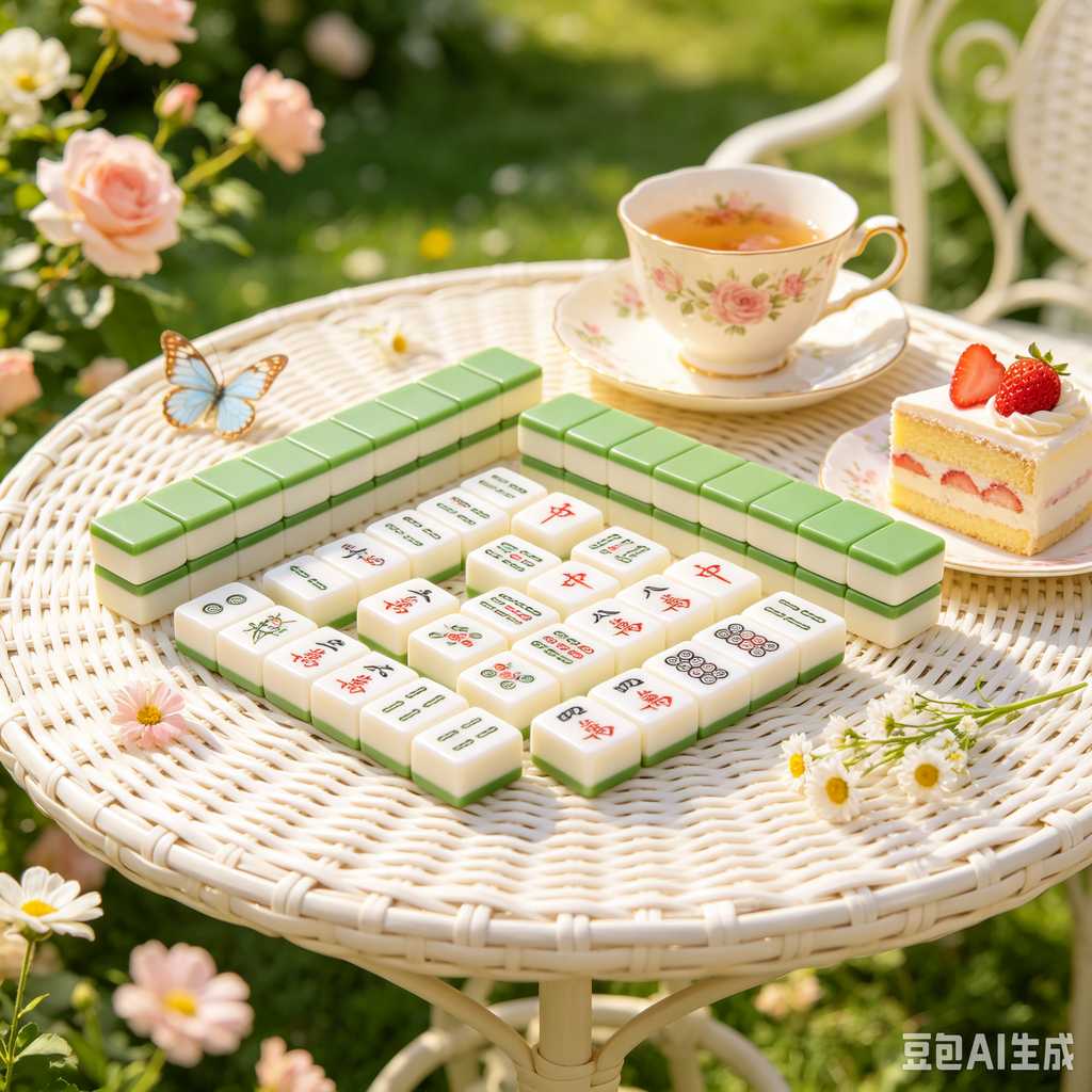 acrylic mahjong set