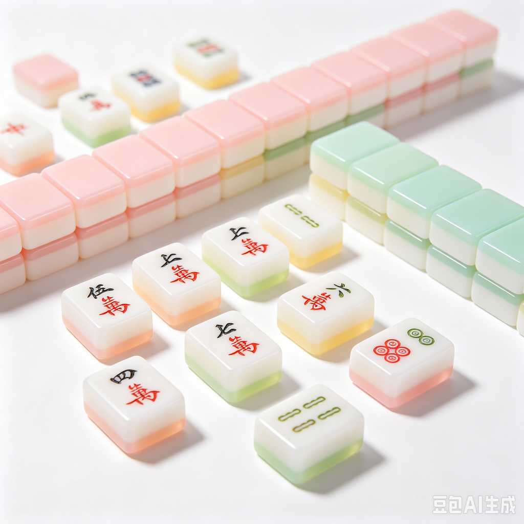 trendy design mahjong tiles