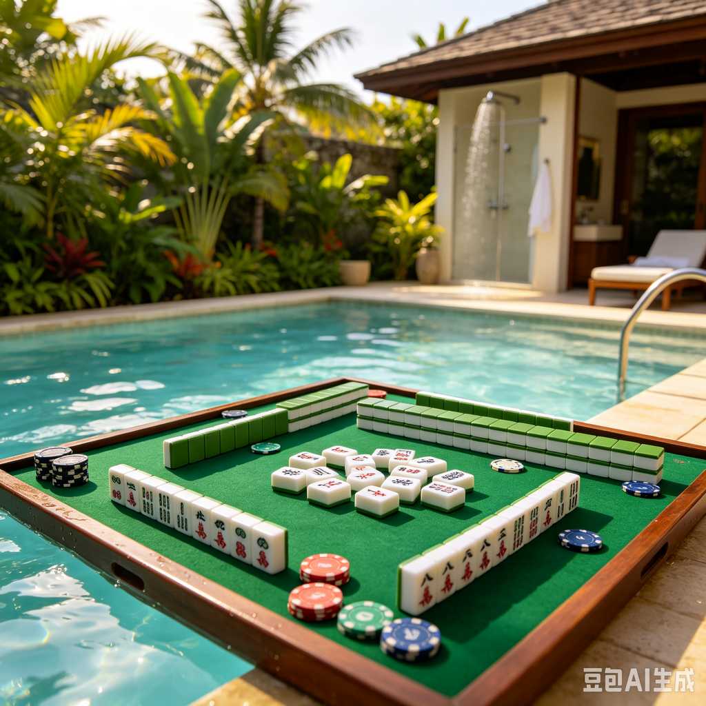 camping leisure mahjong set